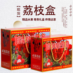 2024新款高档岭南荔枝包装盒石硖龙眼南山镇隆荔枝包装礼盒空盒子
