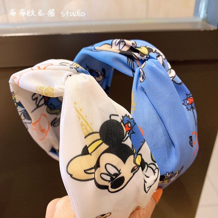 夏日小甜心 复古减龄百搭甜美可爱米奇米老鼠印花交叉发箍头饰女在类目 饰品/流行首饰/时尚饰品新, 发饰中 - 来自Buy2taobao.com提供专业的淘宝代购服务