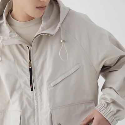 强货！24秋冬新款设计师潮牌男宽松连帽工装机能外套夹克森系3453