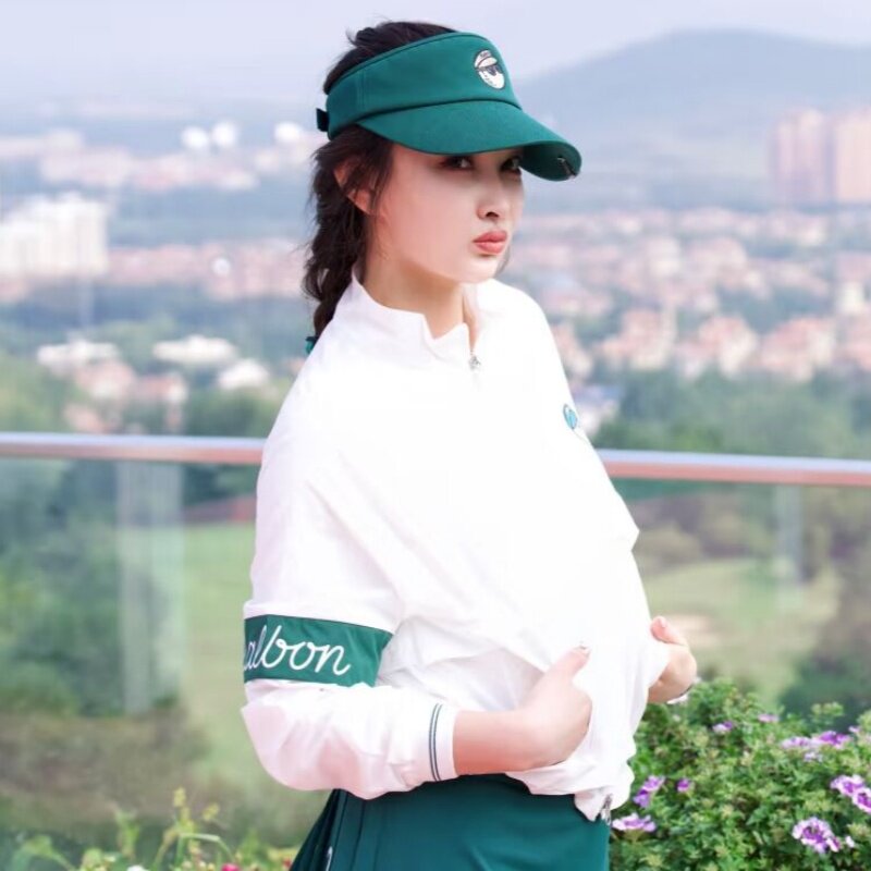 2026春夏韩国时尚新款高尔夫服装女士长袖风衣外套防晒外套上衣