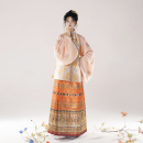 明制立领对襟袄短比甲日常百搭马面裙汉服秋款 无贰集 云朝玉京