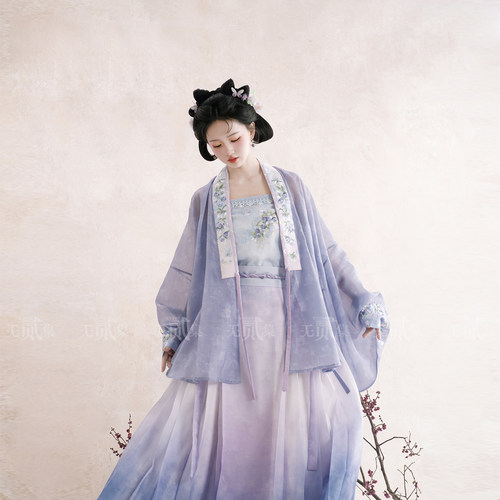 无贰集明制高级紫雅致汉服