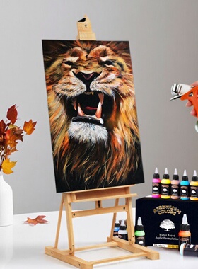 多用途喷笔喷枪丙烯颜料上色套装高达手办模型水性漆墙绘家具补漆