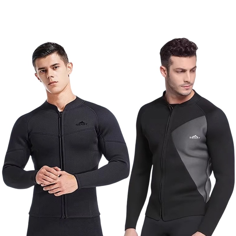 3mm加厚保暖分体潜水服防晒防水母冲浪浮潜防寒冬泳保暖新款湿衣