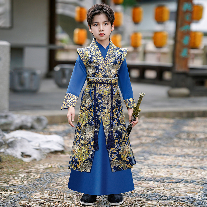 男童汉服套装儿童中国风中式唐装