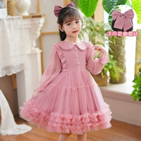 79 Pink [хлопок] фавориты и отправьте ту же зажим для волос с луком