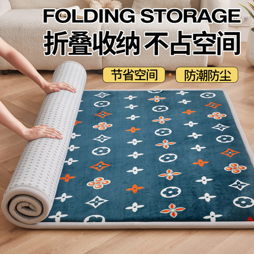 榻榻米垫加厚褥子海绵垫儿童家用软垫地垫农村防滑大炕垫子可定制