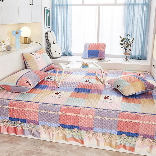 新品四季通用榻榻米床盖专用床单农村炕单电炕盖炕罩垫防滑可定制