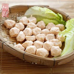 阿部 福建漳州诏安虾丸深海鲜虾丸深海鲜虾丸真空包装煮汤火锅1斤