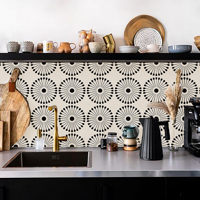 中古风墙面防水翻新创意自粘贴纸