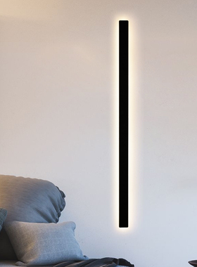 线形条灯极简长条壁灯金色墙壁灯简约书房床头灯客厅壁灯170826