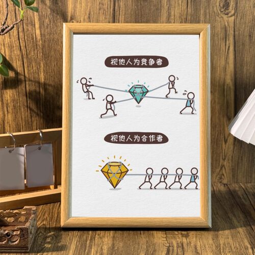 高能量摆件治愈系墙面装饰画