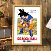 七龙珠悟空热血动漫人物电竞房桌面相框墙面装 饰挂画送朋友礼物潮