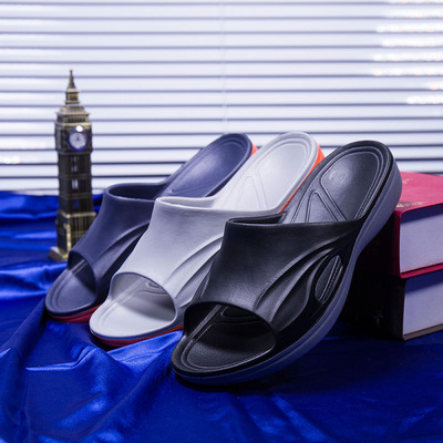 夏季加肥男士超大拖鞋