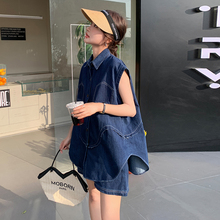 巨好看牛仔短裤套装女夏季2025新款小个子休闲减龄洋气时尚两件套