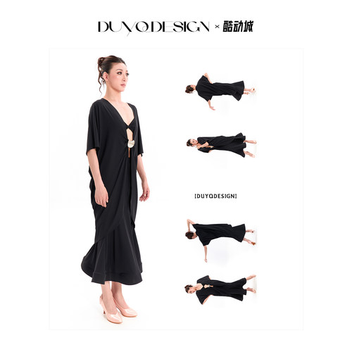 009教师款宽松上衣国标女摩登舞