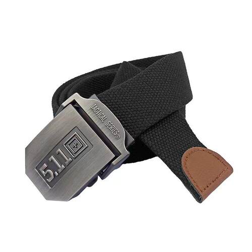 美国511腰带合金扣头1.25M长腰带