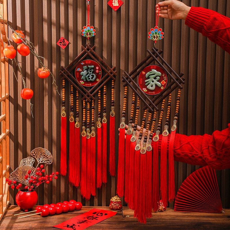 厂家直供新款新年马年井字福实木挂饰客厅入户门乔迁春节福字挂件,节庆用品/礼品,挂饰/生肖挂饰,淘宝优惠券,粉丝福利购,淘宝优惠卷