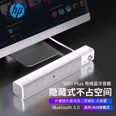 HP惠普WS1PRO双喇叭电脑音响