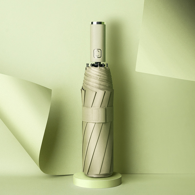 十骨全自动伞雨伞女士遮阳伞双人防晒折叠晴雨两用男女简约自动伞