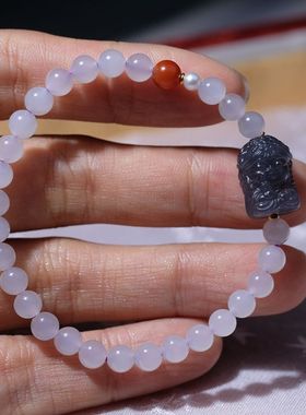 住朴烟青西域公主白玉手链