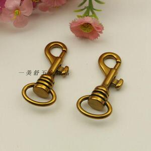 古金肩带钩扣饰品钥匙扣大龙虾扣 狗扣钩扣连接接扣配件