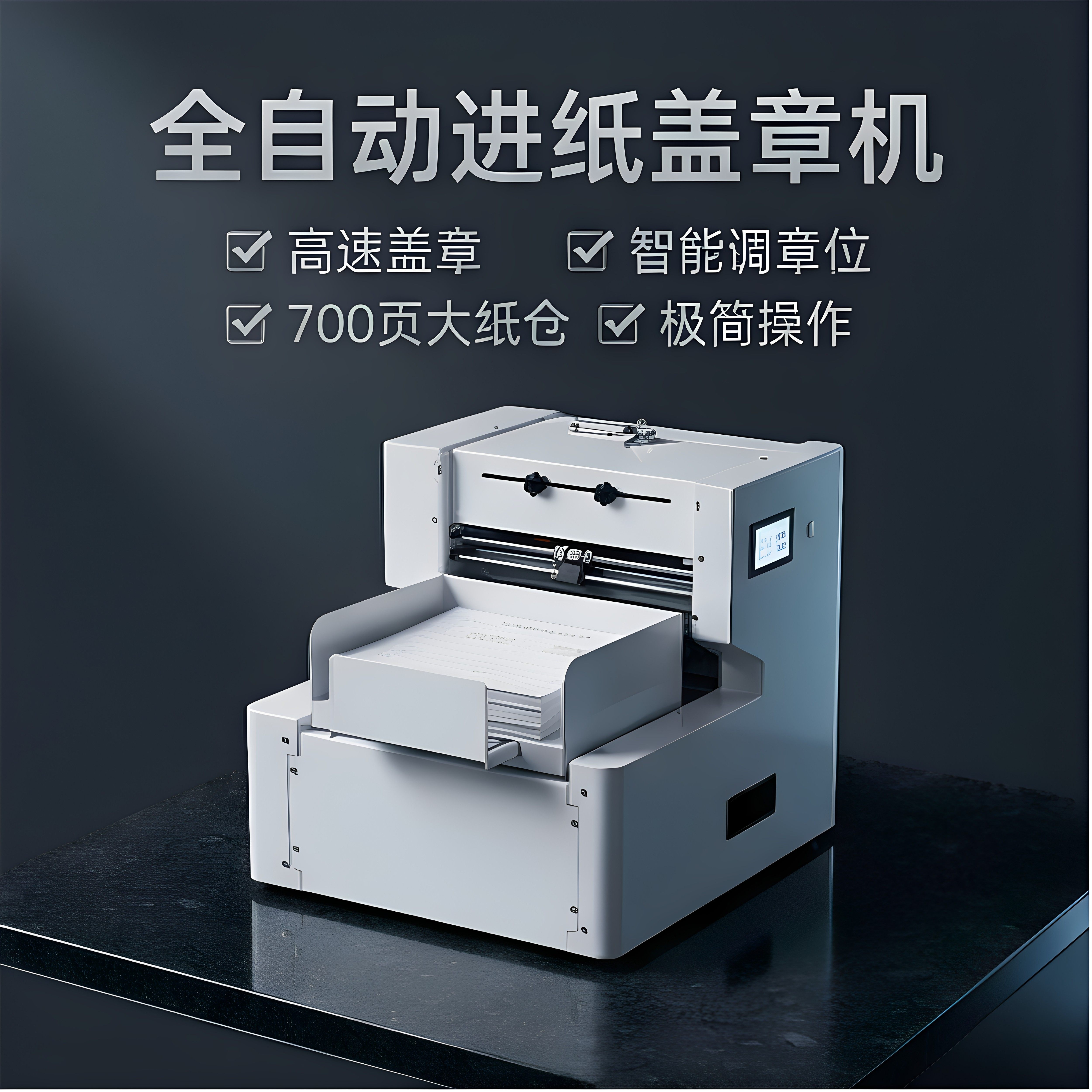 2026新款自动盖章机器人多功能