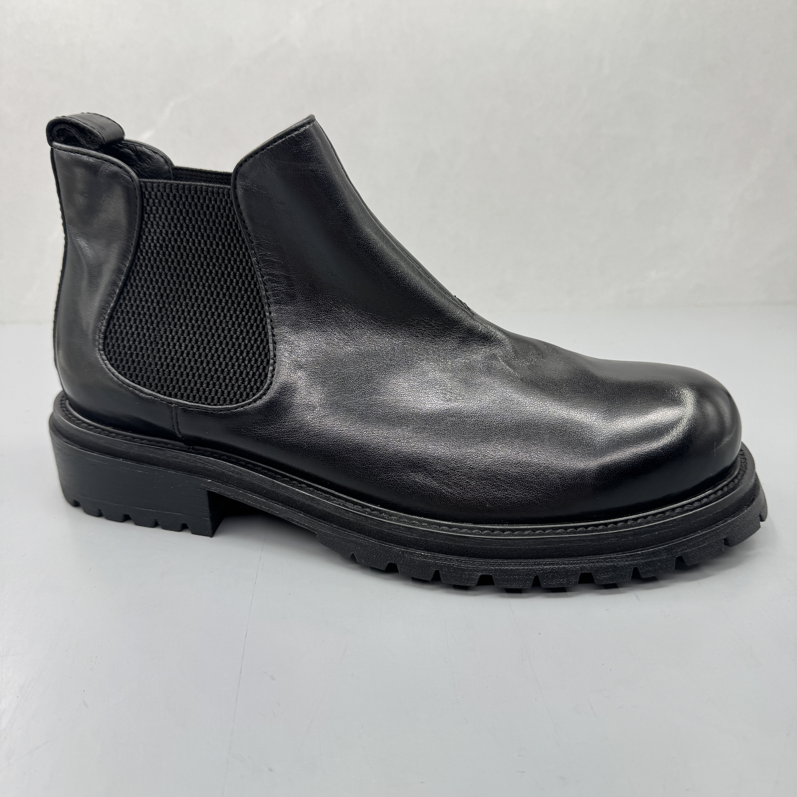 真皮男靴保暖马丁靴美式切尔西靴