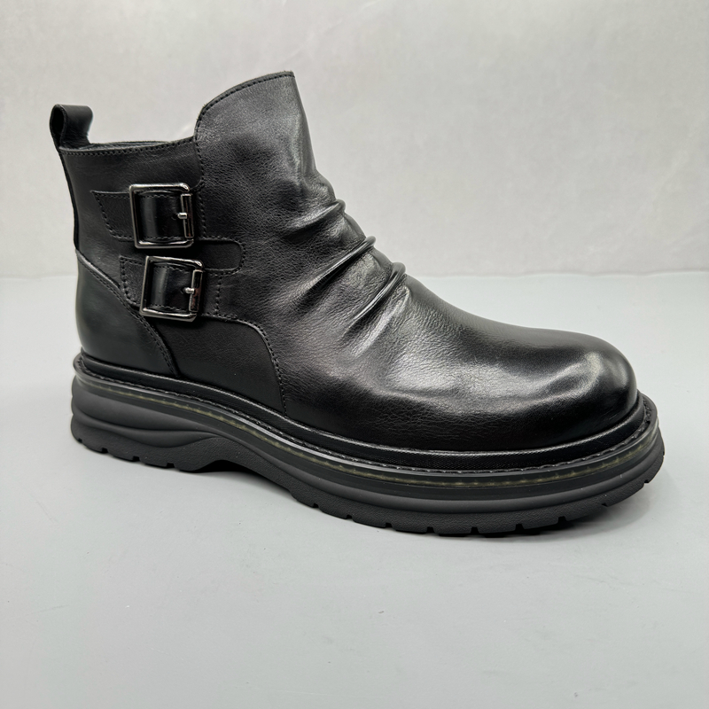 英伦马丁靴短靴真皮机车靴厚底
