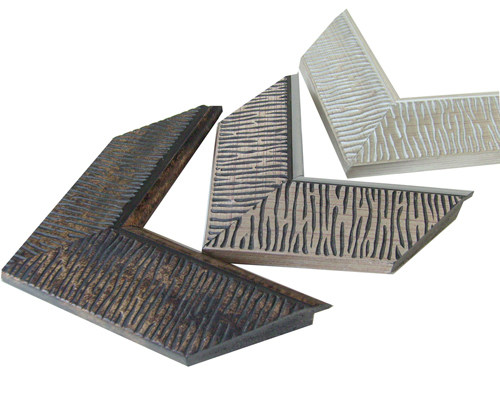 斑马纹相框/纹路画框/时尚风格画框/仿木油画框/裱画配框 194P