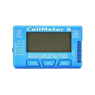 CellMeter 8 AOK 8S 窄频舵机测试器 电池放电器