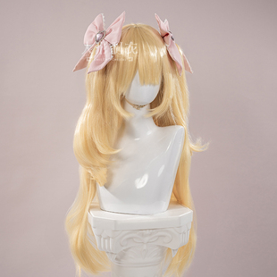 人形制衣cosplay配件 偶像活动星宫莓同人双马尾cos假发cos道具