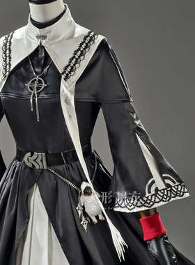 成团定金！明日方舟新约能天使cos拉特兰修女服cosplay蕾缪乐C服