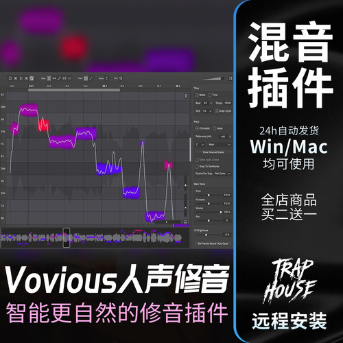 Vovious智能人声修音插件