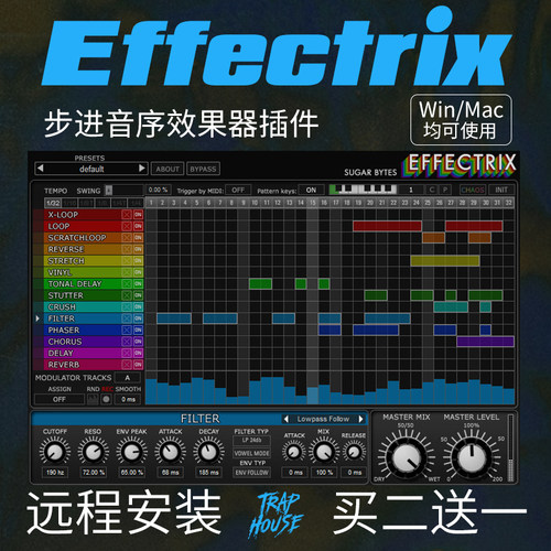 Effectrix特殊混音效果器插件