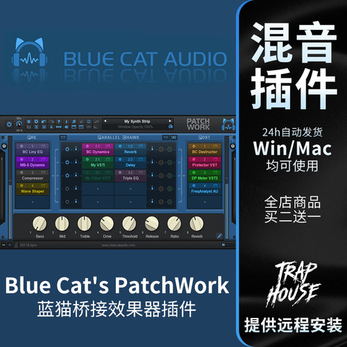 蓝猫桥接效果器插件PT桥接