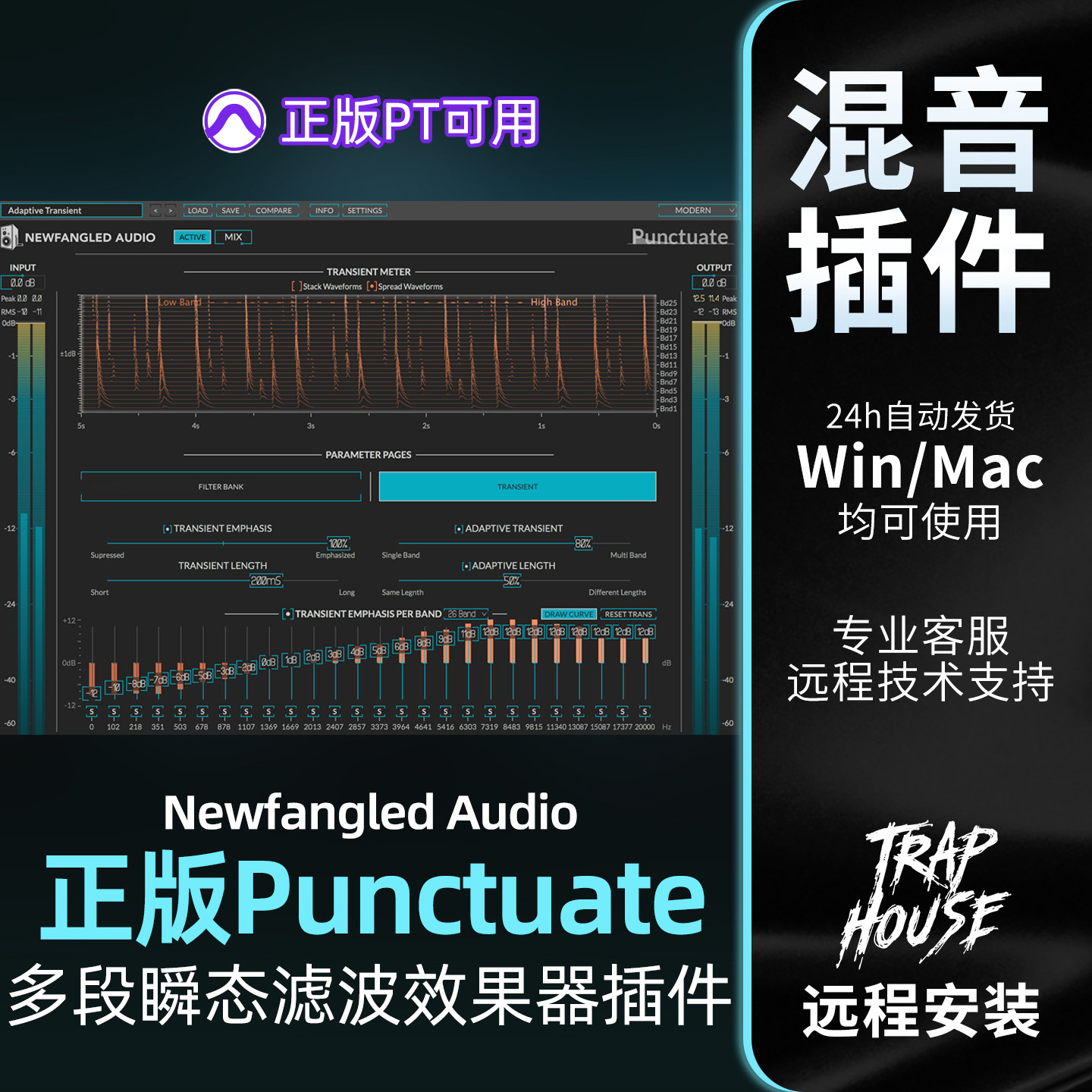 正版Punctuate瞬态效果器插件