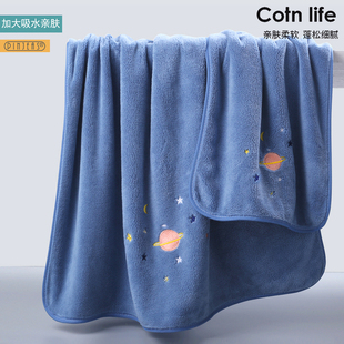 浴巾三件套女家用大号男游泳速干比全棉纯棉吸水洗澡裹巾大人毛巾