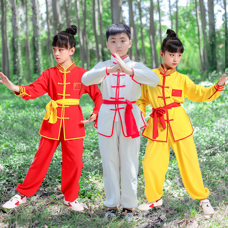 儿童武术服中国风功夫表演出服
