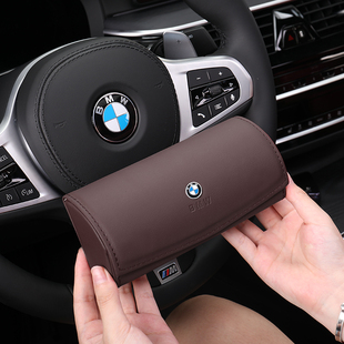 宝马车载纸巾盒1系3系5系7系X1X3X4X5X6车内改装 袋% 饰用品抽挂式