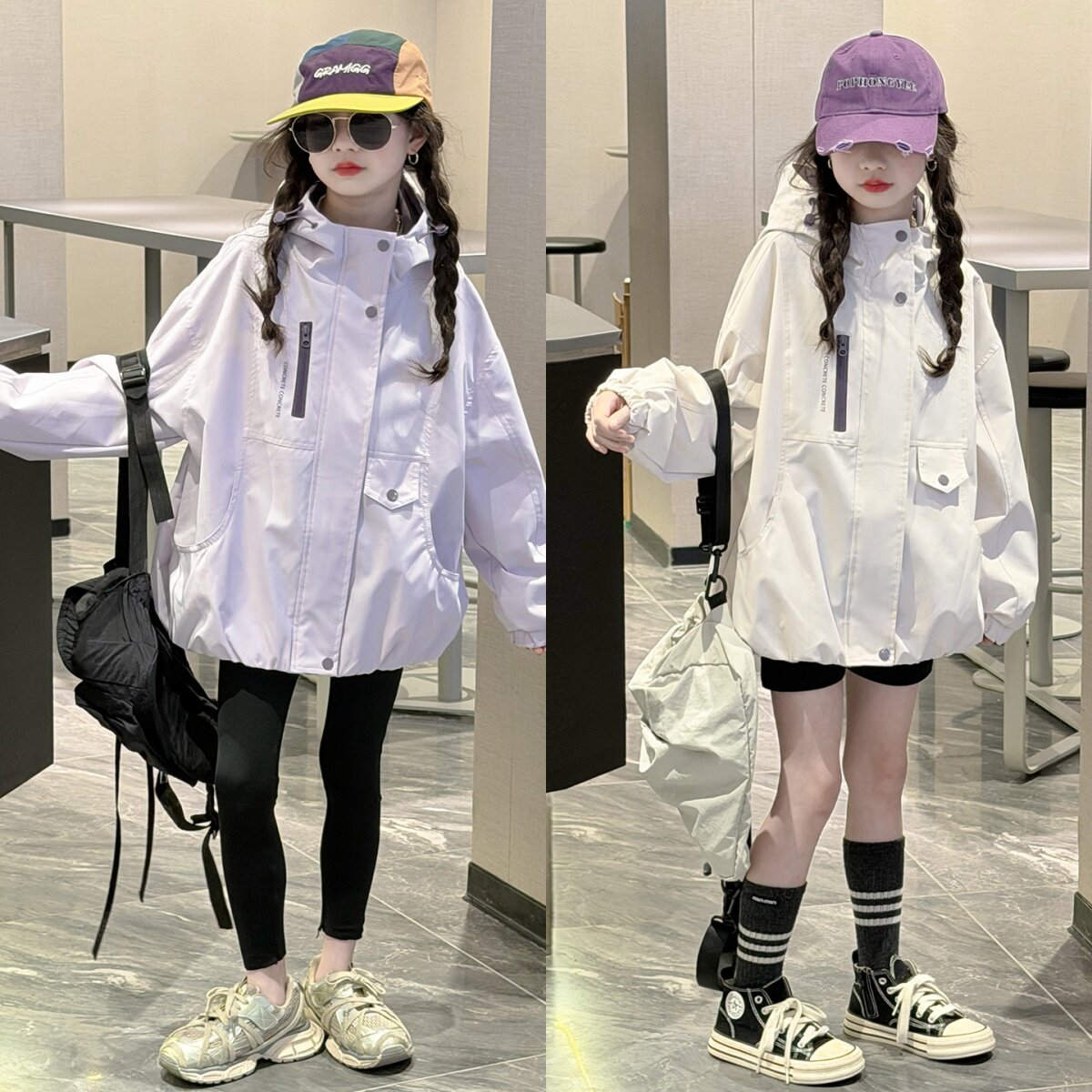 2026春装外套儿童连帽上衣