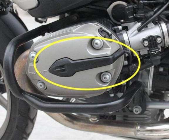 适用宝马 R1200RT R1200GS 火花塞盖护板 摩托车外壳配件护盖车壳