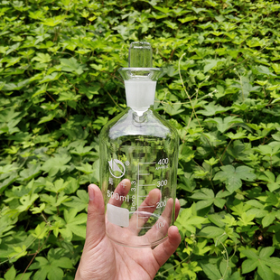 成都玻仪 蜀牛牌 污水瓶 溶解氧瓶 500ml 标准碗口水样瓶小口瓶