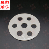 适用干燥器100mm 蜀牛干燥器陶瓷圆盘 350mm 直径89mm 400mm 瓷盘