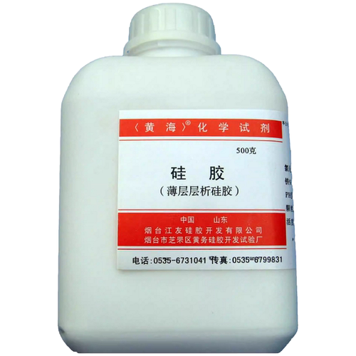 黄海化学试剂 柱层层析硅胶 500克/瓶 粒度200-300目 300-400目