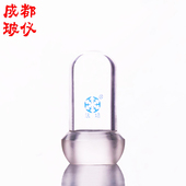 成都玻仪 直径18mm28mm35mm50mm65mm75mm磨砂法兰盘塞子 球磨口塞