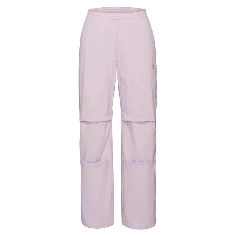 代购Mammut女士冲锋裤弹性保暖耐用户外裤长裤紫色运动裤