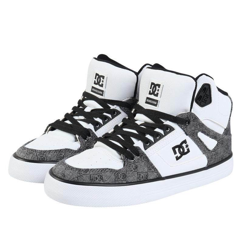 代购DC SHOES男士高帮板鞋耐磨防滑透气舒适缓震支撑贴合脚型