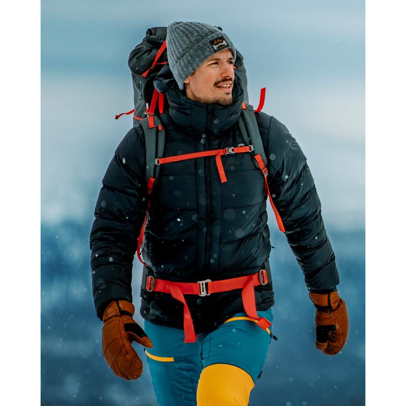 代购代购Lundhags隆哈男士羽绒服保暖防风快干轻量羽绒服立领长袖