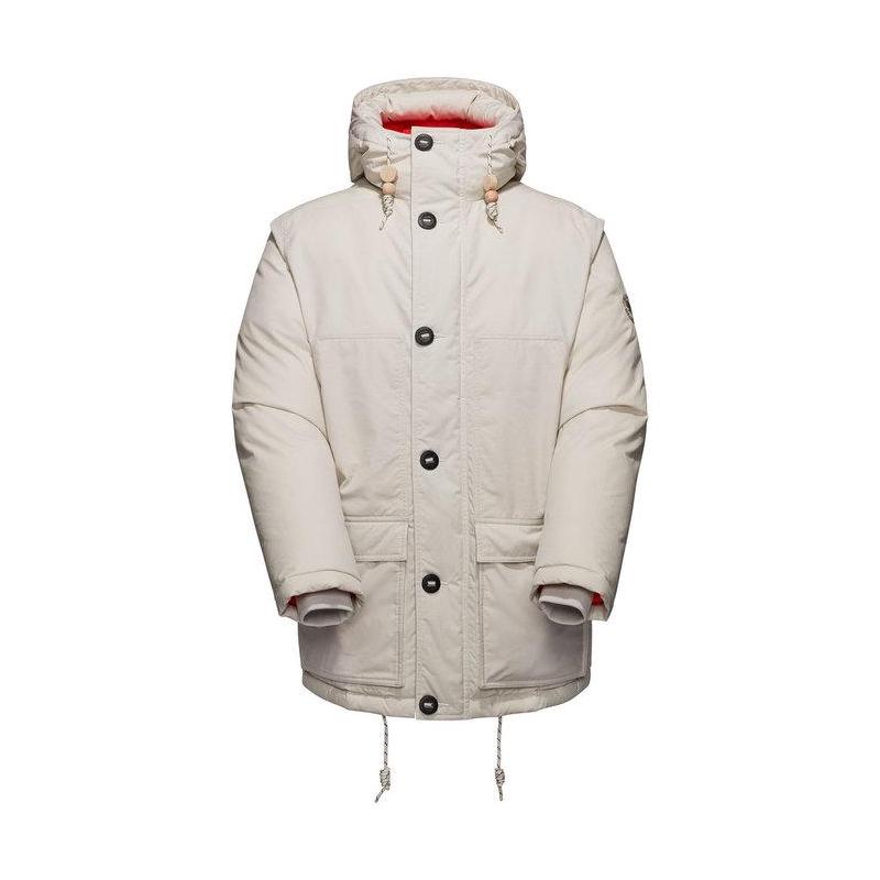 代购Mammut猛犸象男士羽绒服保暖防风保暖内胆保暖外套连帽中长款